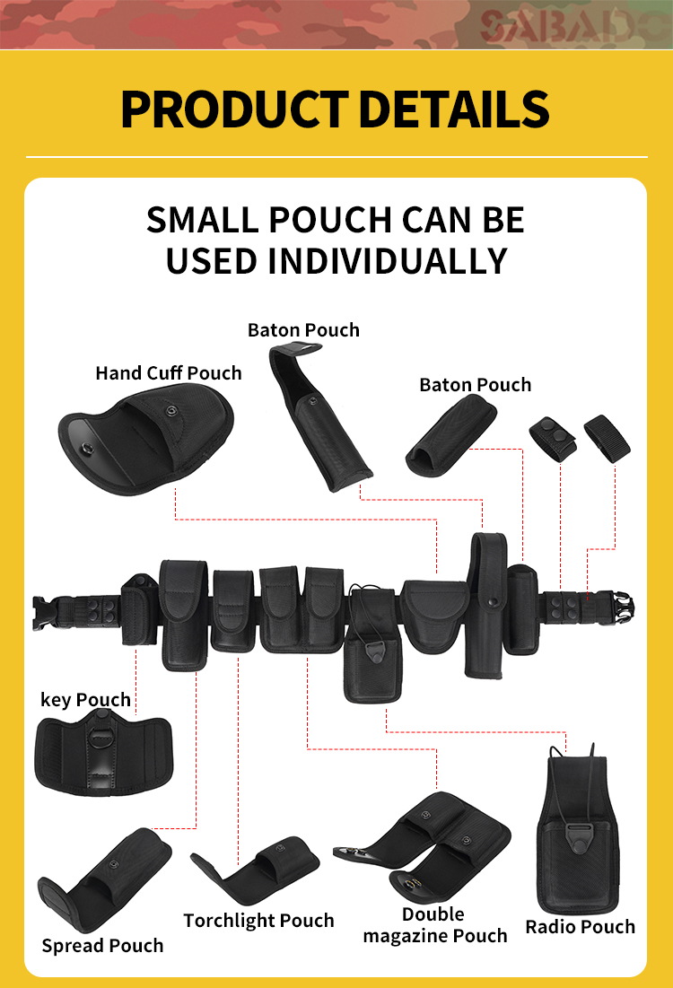 D6280_03 MOLLE Duty Belt