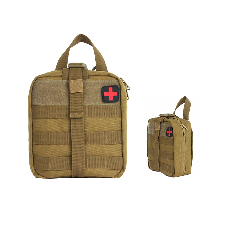 B9028 Outdoor Travel Survival Kit Emergency First-Aid Bags Camouflage Molle Mil-Spec Tactical Pouch