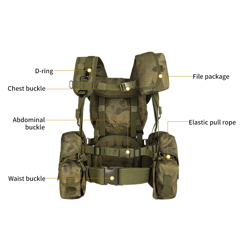 SABADO Camo Army Tactical Gear Hunting Vest Adjustable Breathable Lightweight Combat Vest