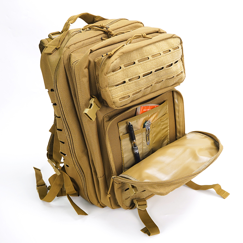 SABADO Molle Military Waterproof Bag Lasercut Rucksack Large Tactical Backpack