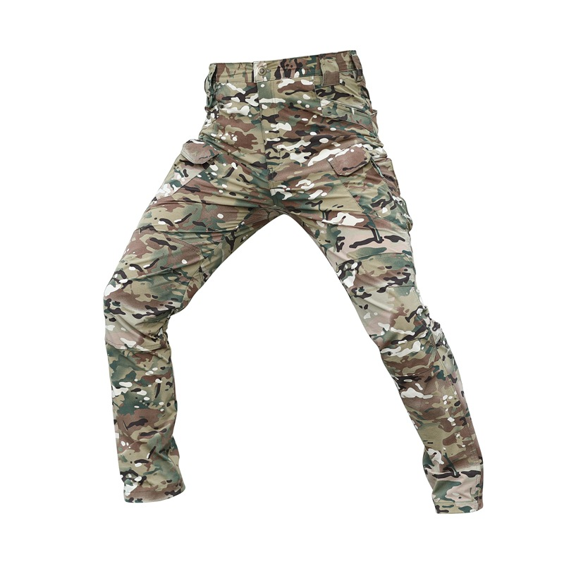 SABADO Men's Quick Dry Lightweight Tactical Trousers Military Outdoor Casual Waterproof Cargo Pants