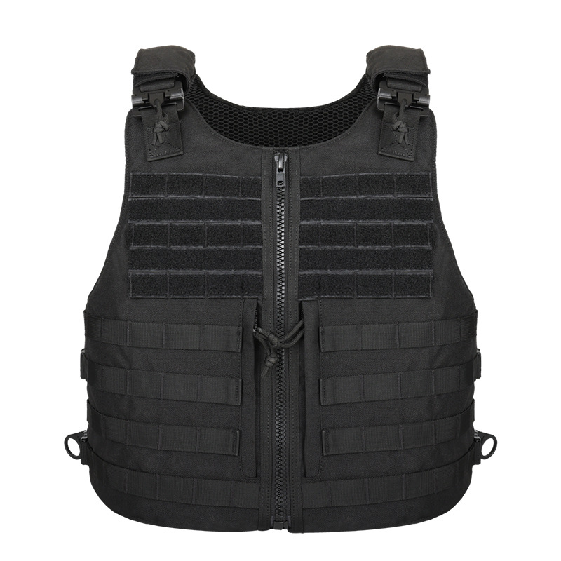 SABADO Lightweight Security Tactical Bulletproof Military Vest MOLLE Quick Release Weight Plate Carrier Combat Vest