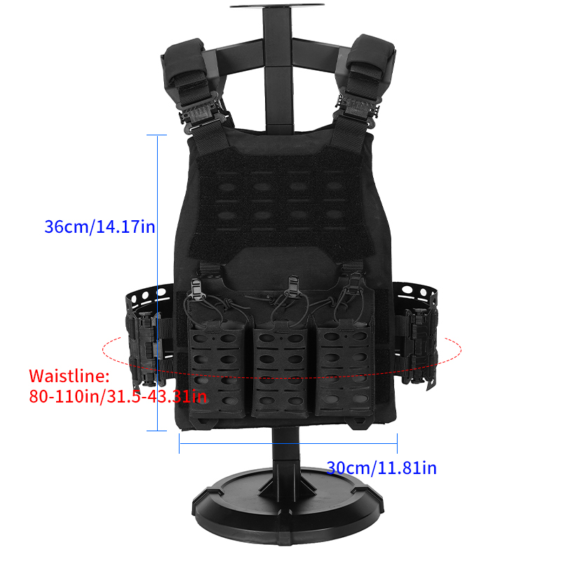 SABADO Lightweight Modular Tactical Plate Carrier Vest