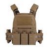 SABADO Quick Release Lightweight Plate Carrier Military Adjustable Tactical Outdoor Vest for Adult Airsoft Training