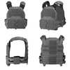 SABADO KZ Military Green Tactiacl Plate Carrier Quick Release Shoulder Strap Paintball Airsoft Hunting Vest