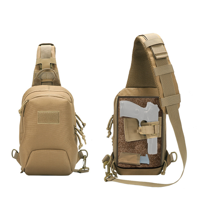 SABADO Camping Hiking Men Crossbody Molle Shoulder Tactical Sling Chest Pack Crossbody Bag