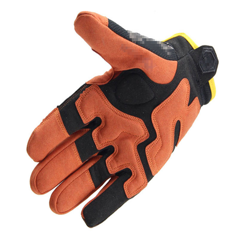 SABADO Anti-impact Leather Gloves Sport Ridding Cycling Gloves 