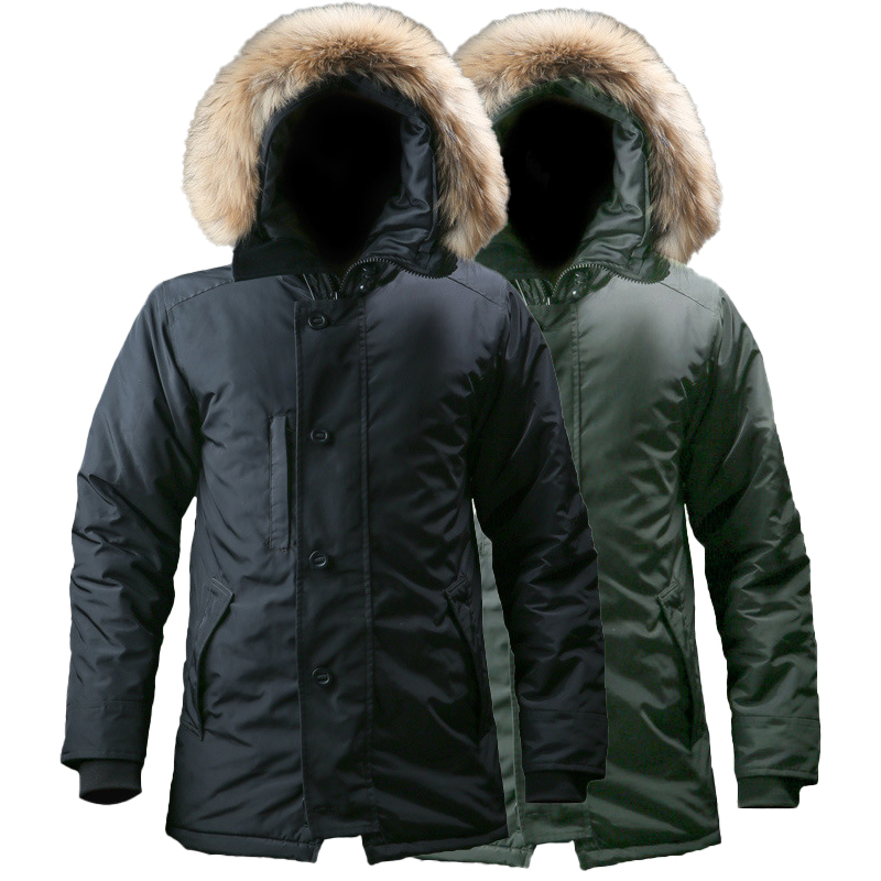 SABADO Men Winter Warm Military Jacket 