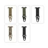 SABADO T-Mount MOLLE Webbing Battle Belt Clip Tactical Belt Clip Molle Gear Clip Clash Hook Hanging Carabiner 