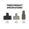 SABADO Tactical 7.62mm Protective Suppressor Rubber Heat Cover Rubber Magazine Protector