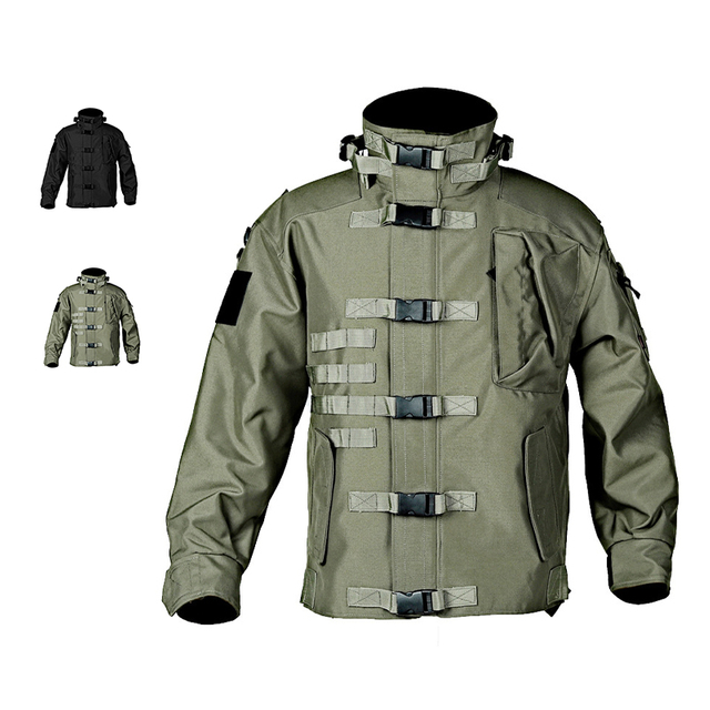 SABADO Tactical Combat Bomber Hooded Jackets Men