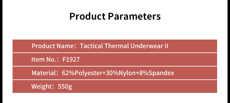 Thermal Underwear