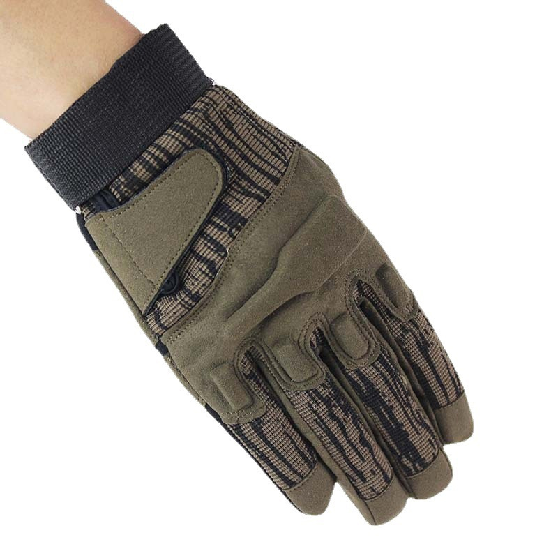 SABADO Anti-impact Leather Gloves Sport Ridding Cycling Gloves 