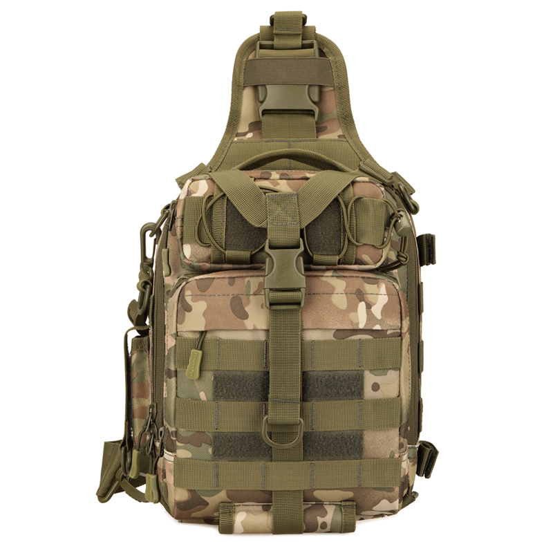 SABADO Outdoors Large Capacity Adjustable Shoulder Crossbody Camping Molle Tactical Sling Chest Bag