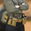 SABADO Molle Tactical Battle Belt Utility Duty War Combat Belt for Military with Holster and Mag Pouches