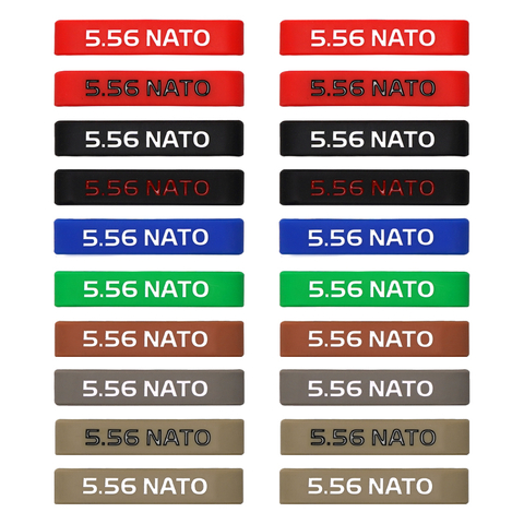 SABADO 5.56 NATO Magazine Marking Bands 5.56 Magazine Caliber Identification
