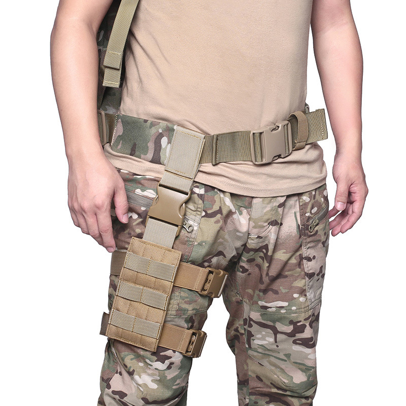 SABADO Tactical MOLLE Drop Leg Platform for Pistol Holsters