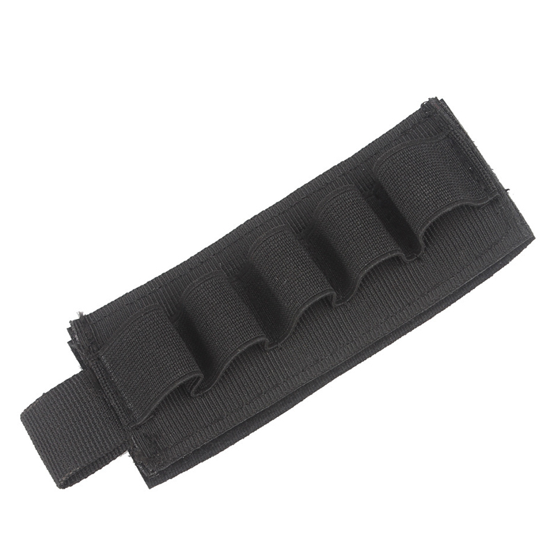 SABADO Military Tactical Gun Nylon 5 Round Shotgun Bullet Shell Holder For Vest Chest Rig