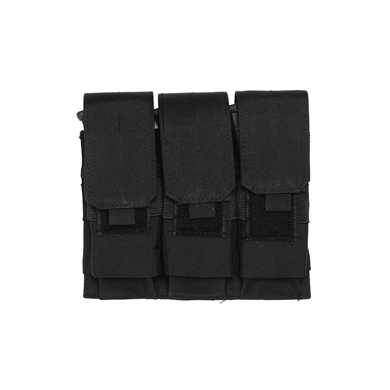 SABADO Tactical Triple Double Nylon Magazine Pouch for Army 5.56mm Vest Accessories 