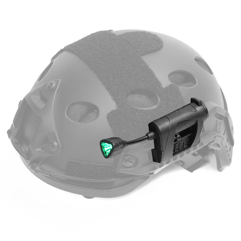 SABADO Tactical Helmet Light Charge Mpls 4 Modes Green Red IR Laser Lamp Energy Saving Hunting Camping Helmet Flashlight