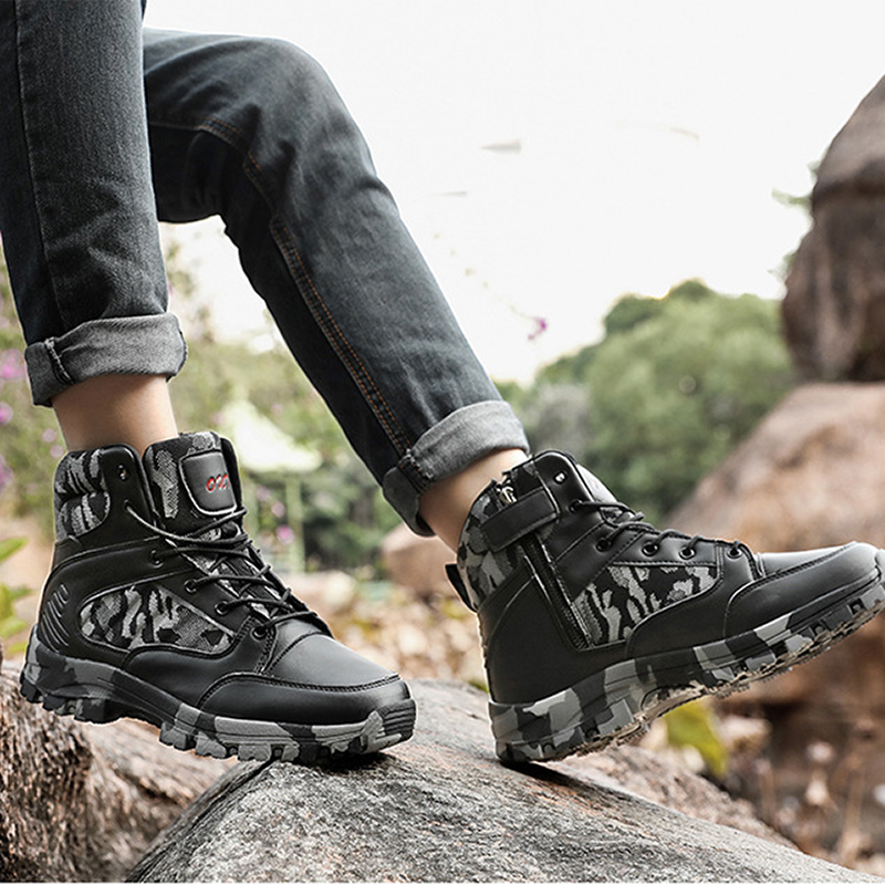 SABADO Outdoor Mountaineering Tactical Desert Boots