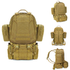 SABADO Large Capacity Assault Hiking 4 in 1 Molle Hiking Bag Climbing Army Sport Tactical Backpack