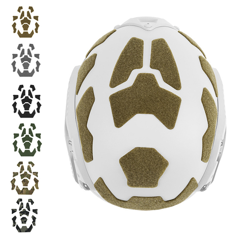 SABADO 11pcs FAST Helmet Magic Sticker Airsoft Helmet Patches Hook and Loop Sticky for FAST Tactical Helmet Accessories