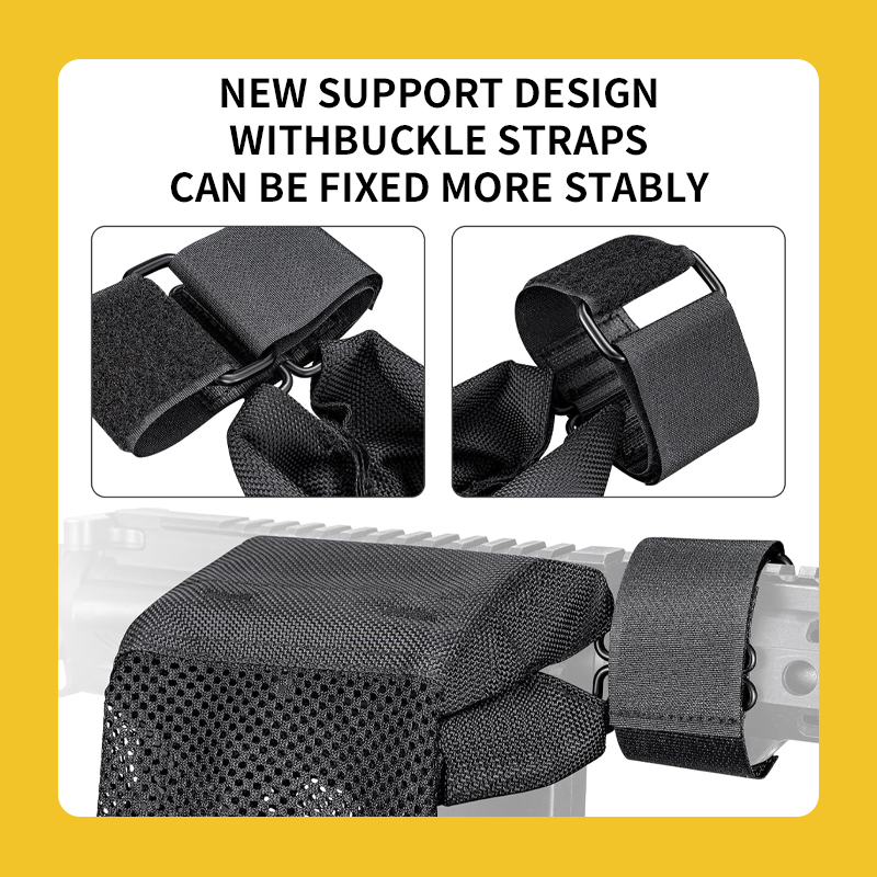 SABADO Tactical AR15 Bullet Shell Catcher Bag Heat-Resistant Nylon Quick-Empty Base Zipper for 3" Diameter