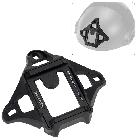 SABADO High-Strength Nylon & Alloy Tactical Helmet Night Vision Mount - Multi-Helmet Compatible for FAST MICH Wendy