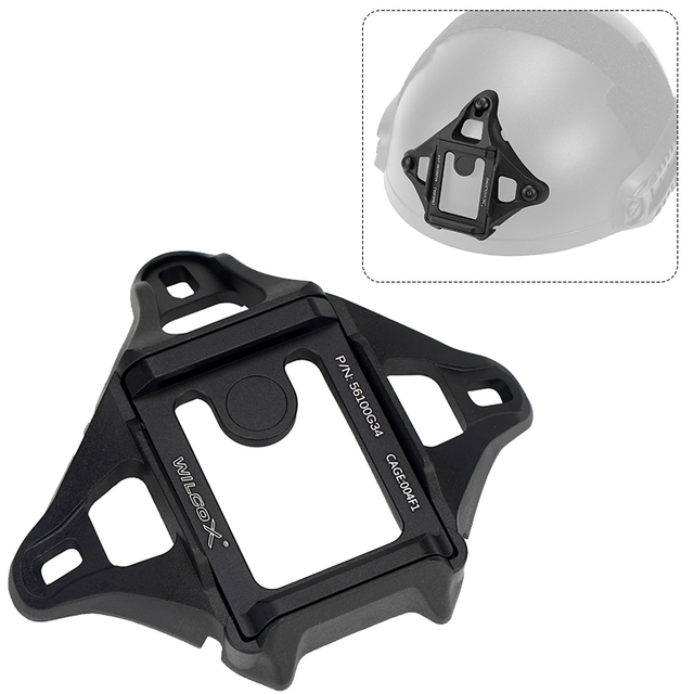 SABADO High-Strength Nylon & Alloy Tactical Helmet Night Vision Mount - Multi-Helmet Compatible for FAST MICH Wendy