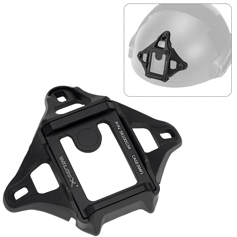 SABADO High-Strength Nylon & Alloy Tactical Helmet Night Vision Mount - Multi-Helmet Compatible for FAST MICH Wendy