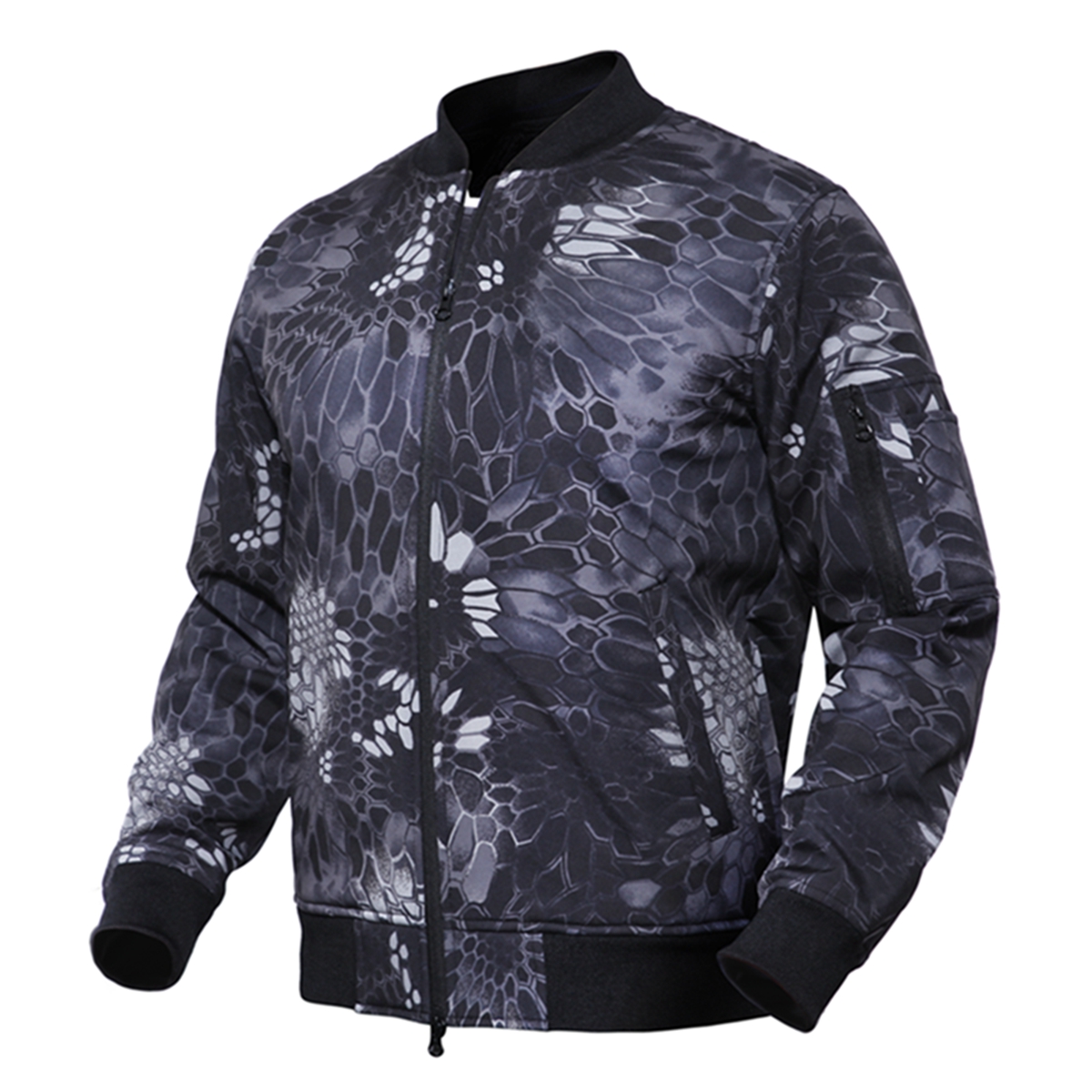 SABADO Men Waterproof Soft Shell Tactical MA1 Jacket