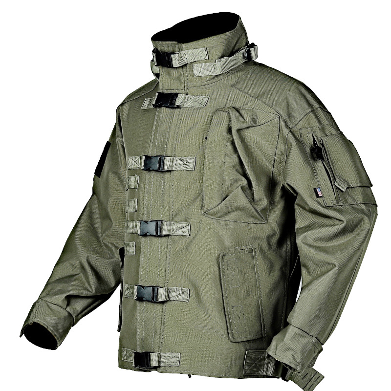 SABADO Tactical Combat Bomber Hooded Jackets Men