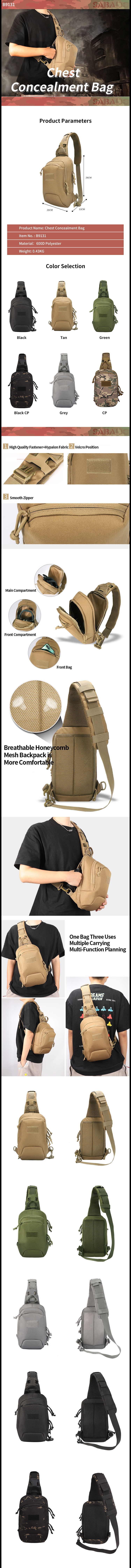 Chest Pack Crossbody Bag