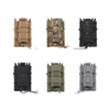 SABADO Military Tactical MOLLE Mag Bag 5.56 9mm Double Stack Magazine Pouch for Vest Belt