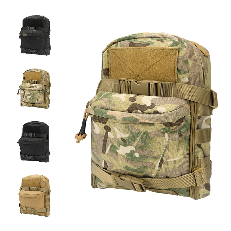 SABADO Nylon Outdoor Molle Tactical Hydration Backpack 