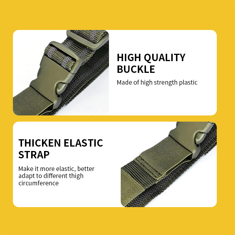 SABADO Quick-Release Buckle Tactical Leg Strap Thigh Strap for Thigh Holster Leg