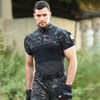 SABADO Short Sleeve Knitted Combat Shirt