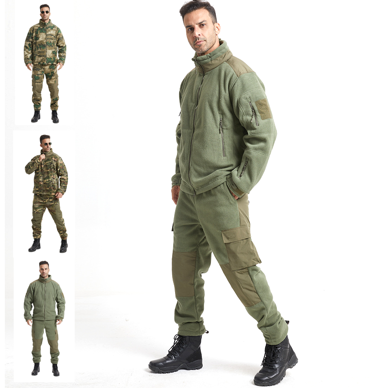 SABADO Outdoor Winter Men's Tactical Jacket Fleece Military Suits Uniform