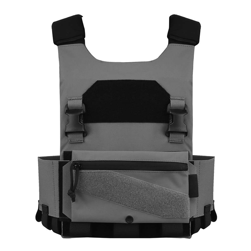 SABADO Lightweight Combat Tactiaco Military Tactical Vest Plate Carrier Set with Triple Magazine Elastic Pouch