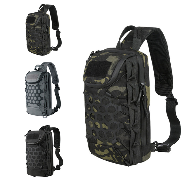 SABADO Men Sling Hiking Chest Pack Backpack Tactical Cross Body Bag