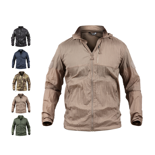 SABADO Waterproof Quick Dry Tactical Skin Jacket Men