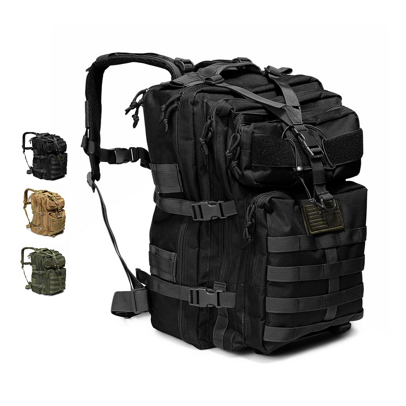 SABADO Outdoor Combat Bag Multicam Hunting Hiking 50L Tactical Backpack for Survival