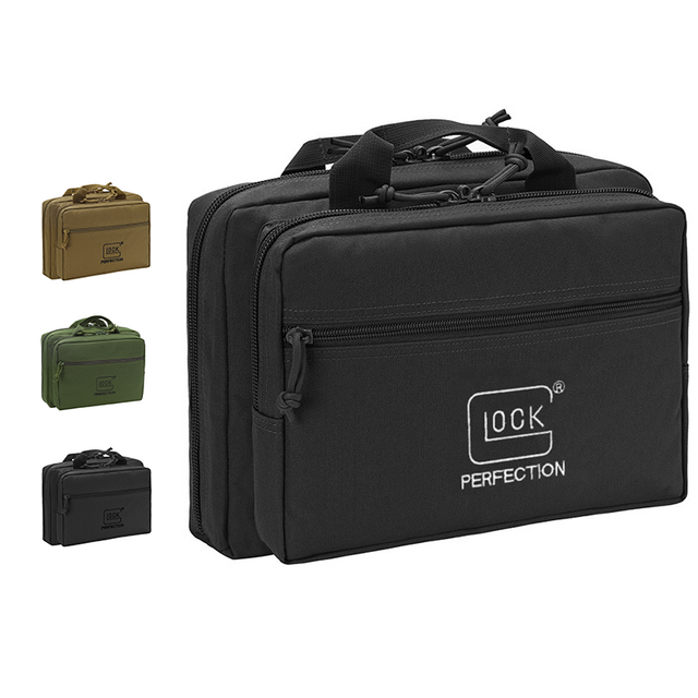 SABADO Glock 17 19 Range Bag Pistol Portable Storage Tactical Dual Gun Bag