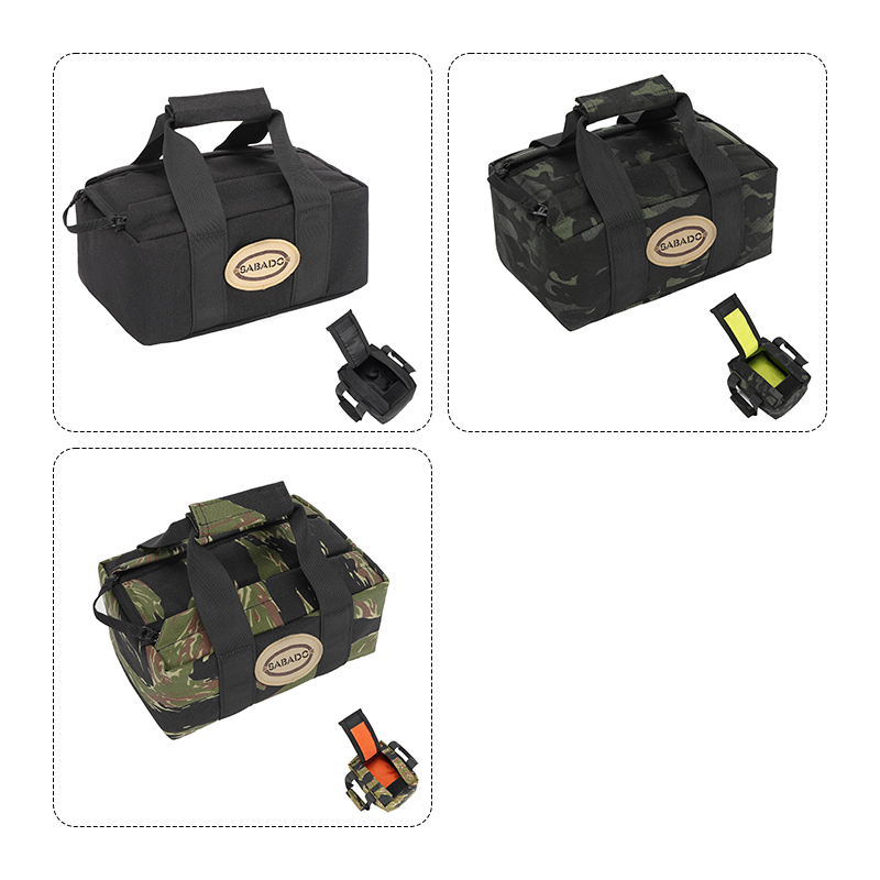 SABADO 1000D Nylon Durable Molle Tactical Range Ammo Hand Bag For Outdoor Shooting Hunting