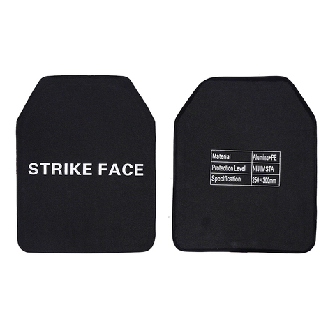 SABADO Ultra-Lightweight NIJ III PE Alumina Armor Plate for Tactical Body Armor