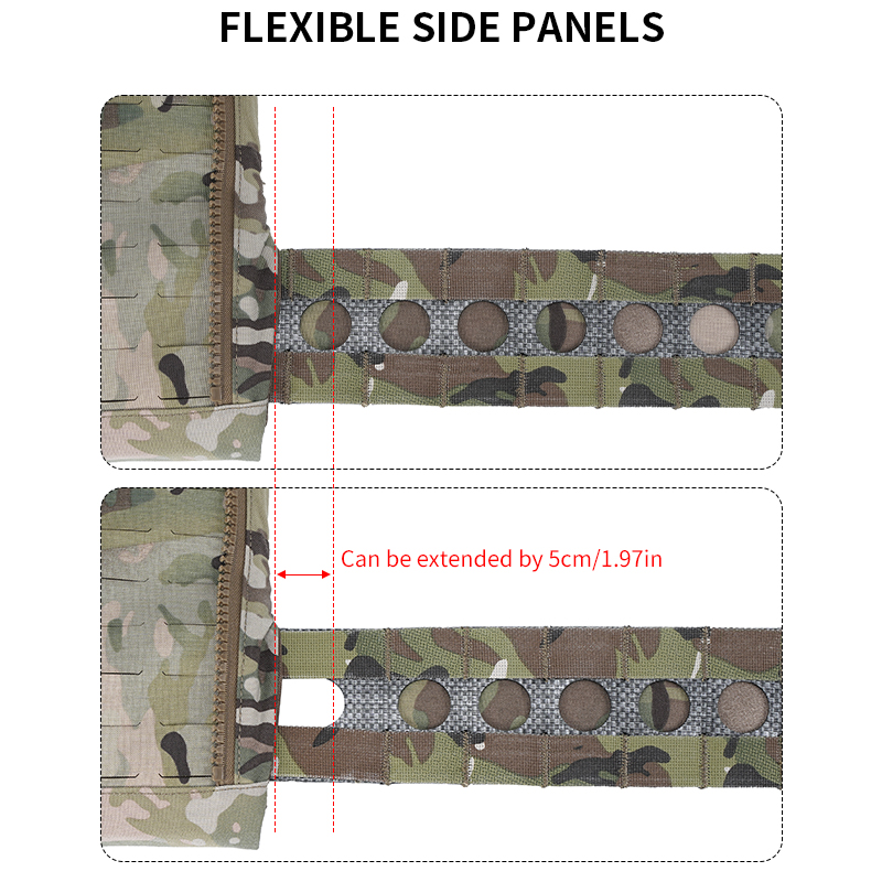 SABADO 3" Assault Side Armor Cummerbund Set for Tactical Vests