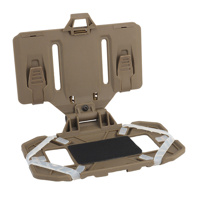 SABADO Tactical Airsoft Phone Map Carrier Plate Tactical Vest Chest Rig Military MOLLE Folding Navigation Board