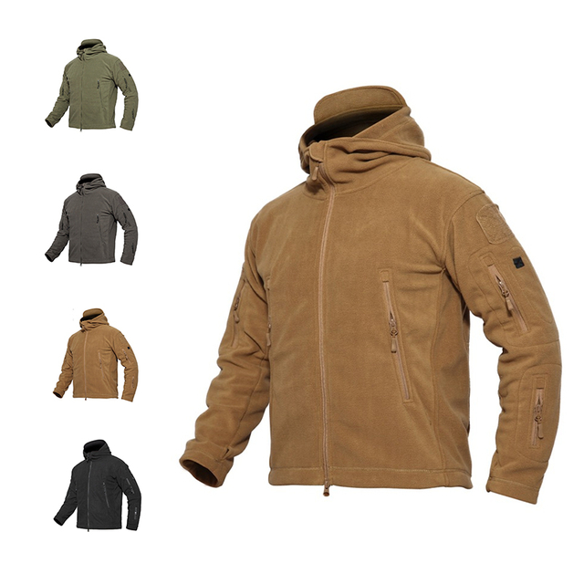 SABADO Outdoor Army Men's Tactical Fleece Jacket