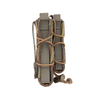 SABADO Military Tactical MOLLE Mag Bag 5.56 9mm Double Stack Magazine Pouch for Vest Belt